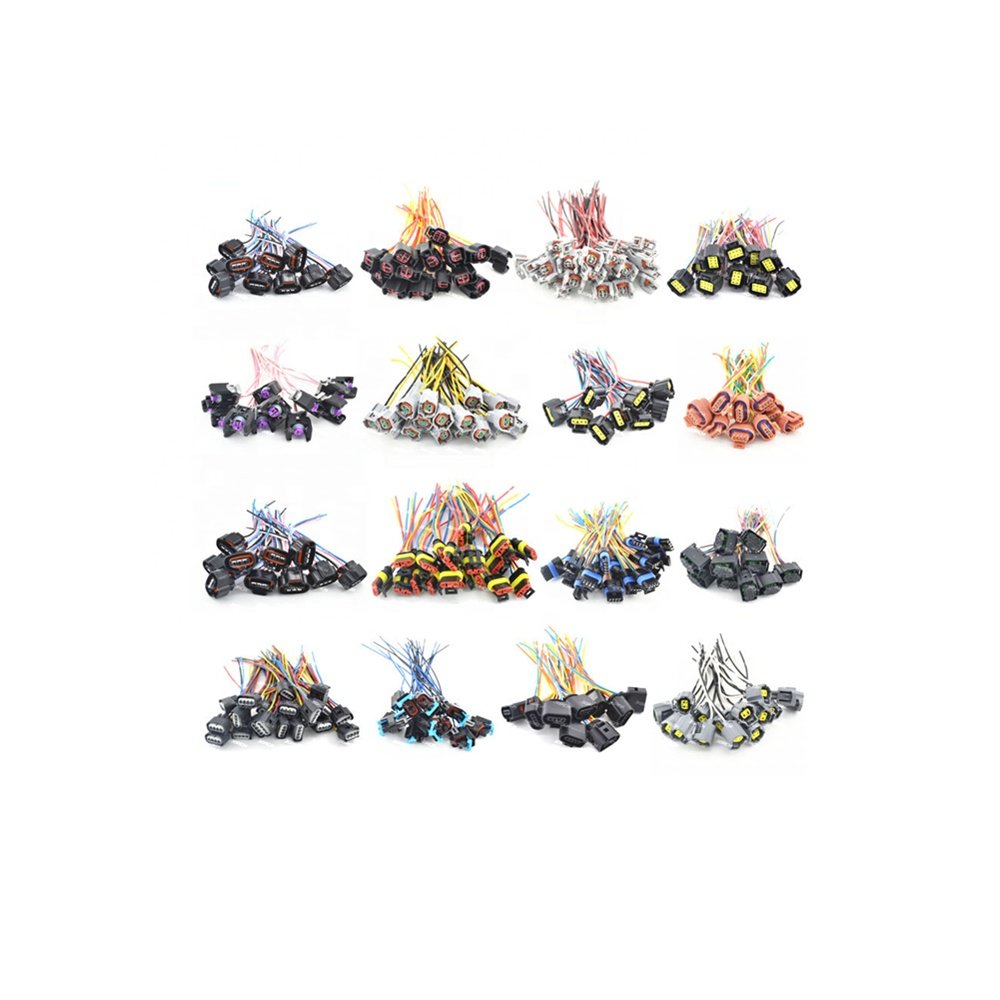 High quality factory directory Automotive Automobile auto wire harness socket custom-made waterproof wiring harness connector