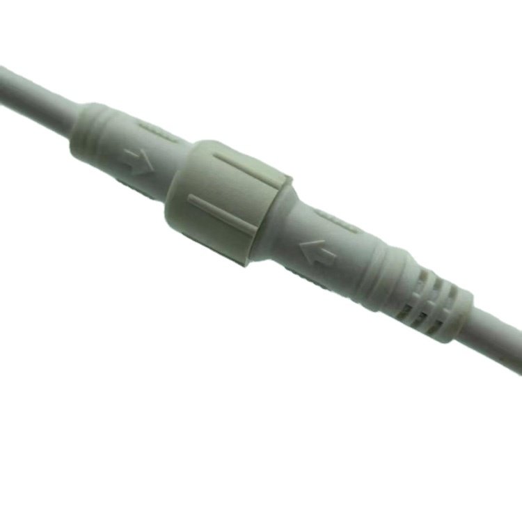 Custom 2pin 3pin 4 pin Male To Female electrical cable waterproof connector