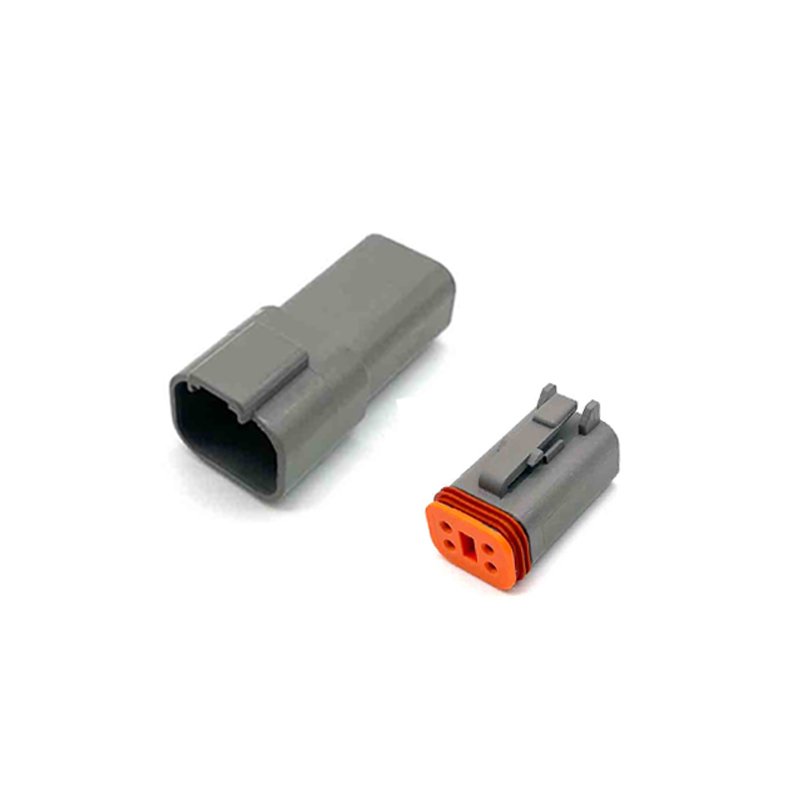 Automotive Electrical Wire Plug Socket Terminal Waterproof Cable DT06-2S 3S 4S 6S 8S 12S/DT04-2P 3P 4P 6P 8P Auto Connector