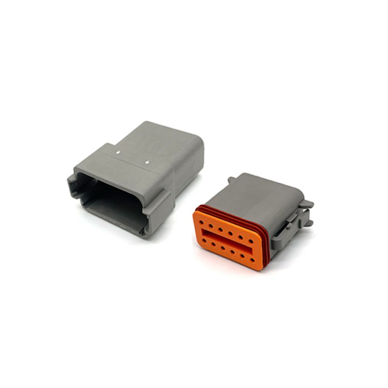 Automotive Electrical Wire Plug Socket Terminal Waterproof Cable DT06-2S 3S 4S 6S 8S 12S/DT04-2P 3P 4P 6P 8P Auto Connector