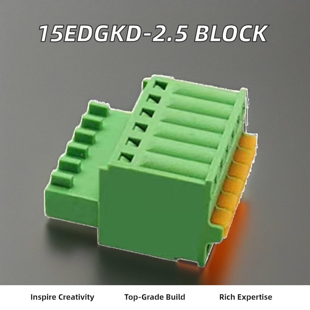 15EDGKD-2.5mm 2EDGK Female Head Pluggable Terminal Block Connector ESC250V Product Type
