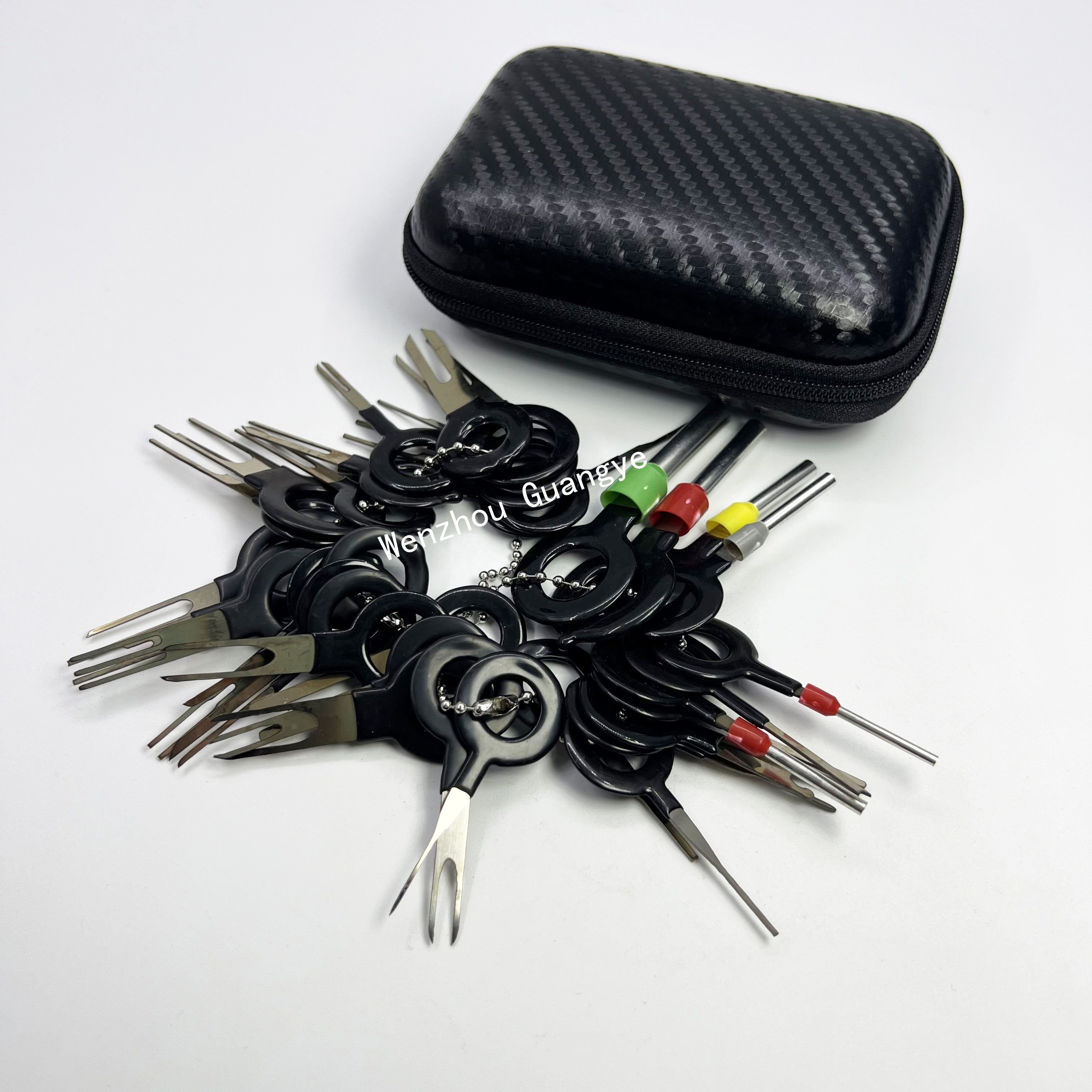 11/18/36/41pcs Car Terminal Removal Tool Wire Plug Connector Extractor Puller Release Pin Extractor Kit For Car Plug Repair Tool