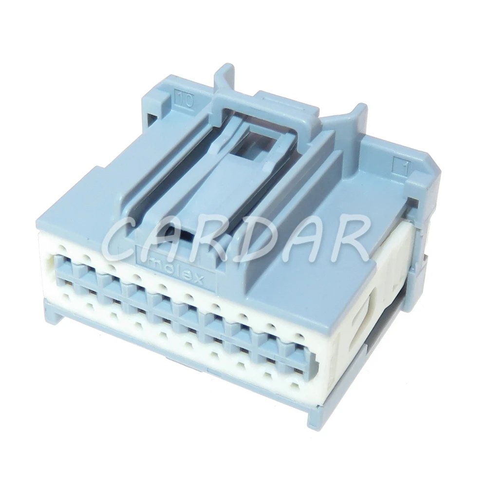 1 Set 20 Pin Auto Airbag Wiring Harness Plug 34690-0201 34729-0201 Car Docking Socket Automobile Unsealed Connector