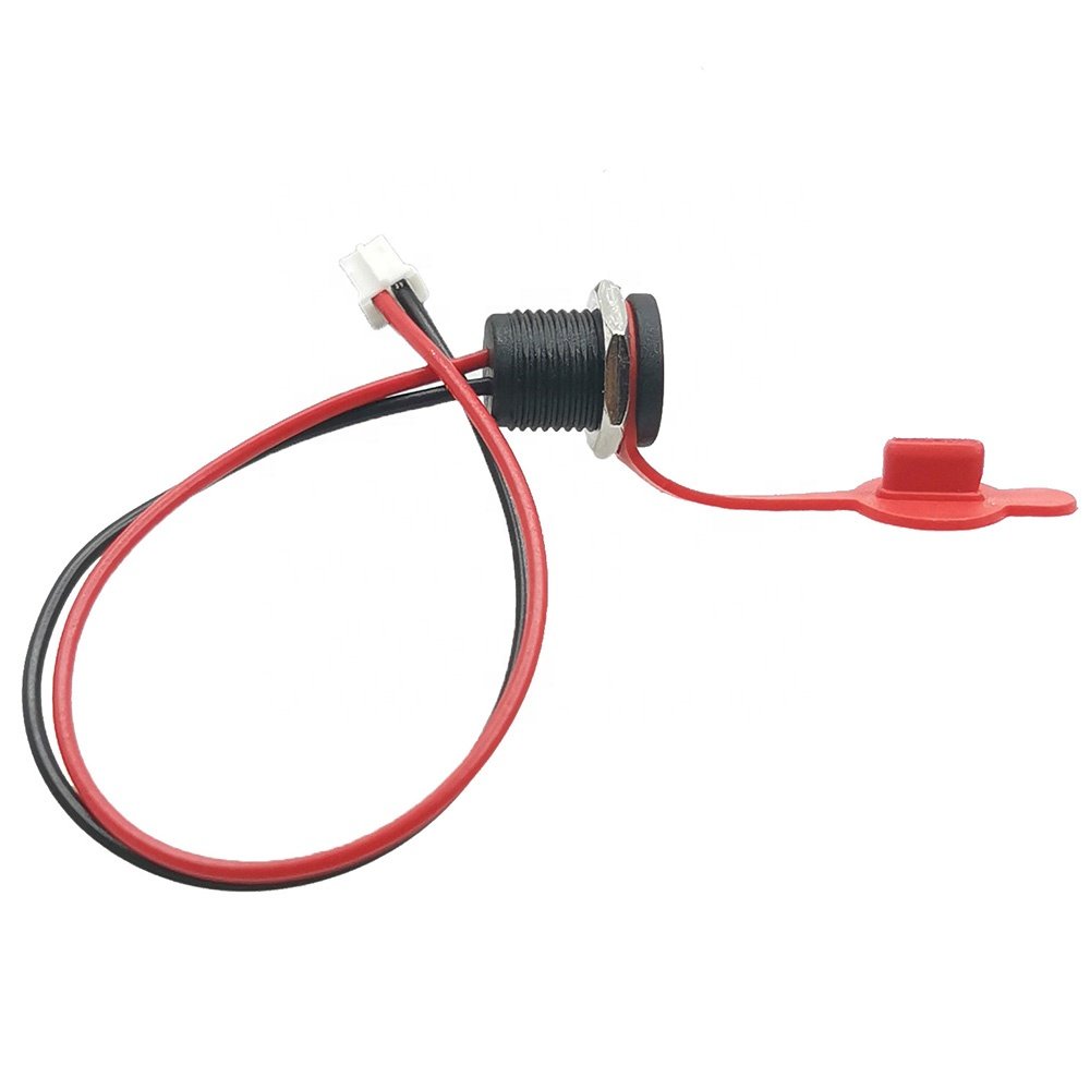 USB C-type waterproof connector welding wire female socket C-type port charging interface socket with welding wire