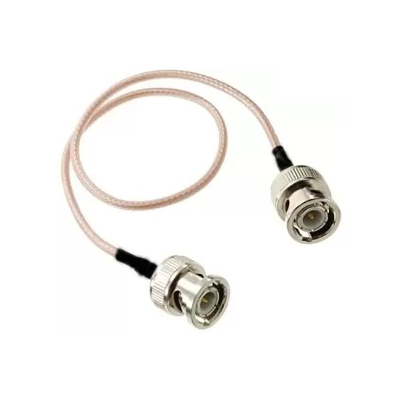 ETEILY BNC Male St. Connector with RG316 Cable + BNC Male St. Connector