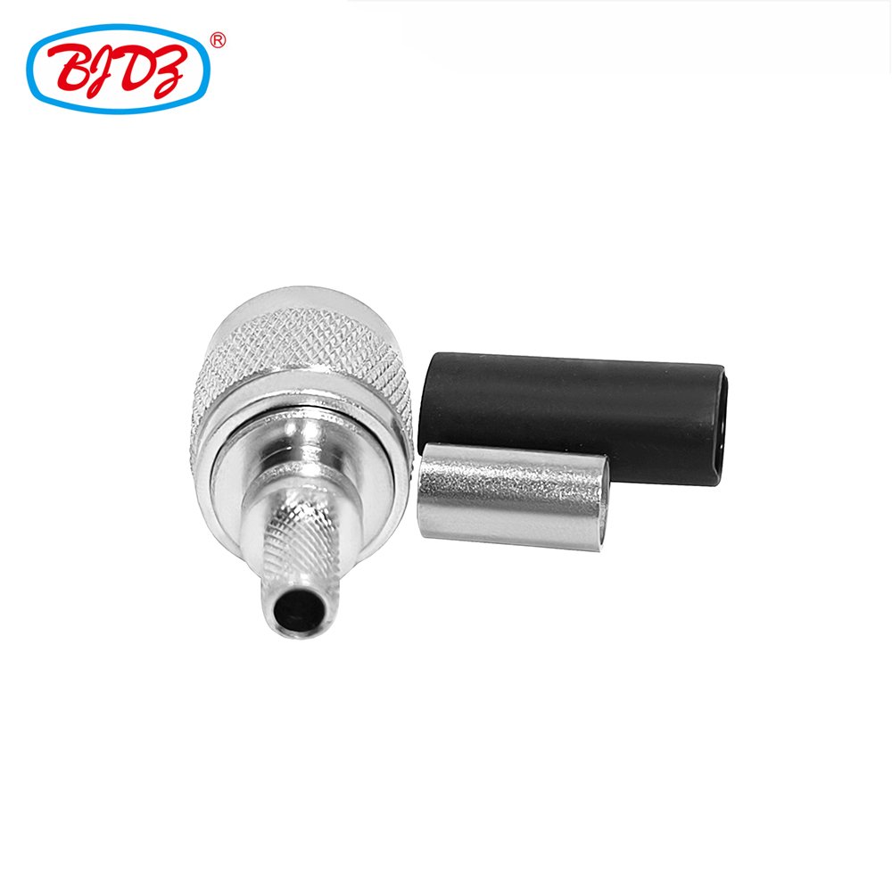 Factory supply EZ TNC male plug crimp for RG58 RG-58 LMR195 LMR200 RG142 RG223 RG400 cable solderless RF Coax Coaxial connector