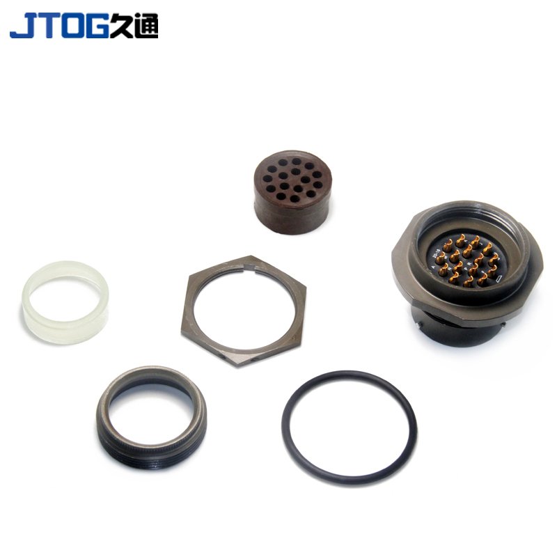 Waterproof MIL-DTL 26482 Series 3pin Aviation Plug MS3114E-20-16P Bayonet Connector