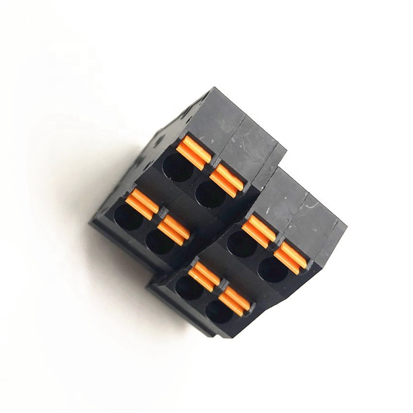 DG248H2-5.0 KF/WJ252T2 KFM736H wire connector double rows spring terminal block for PCB PLC
