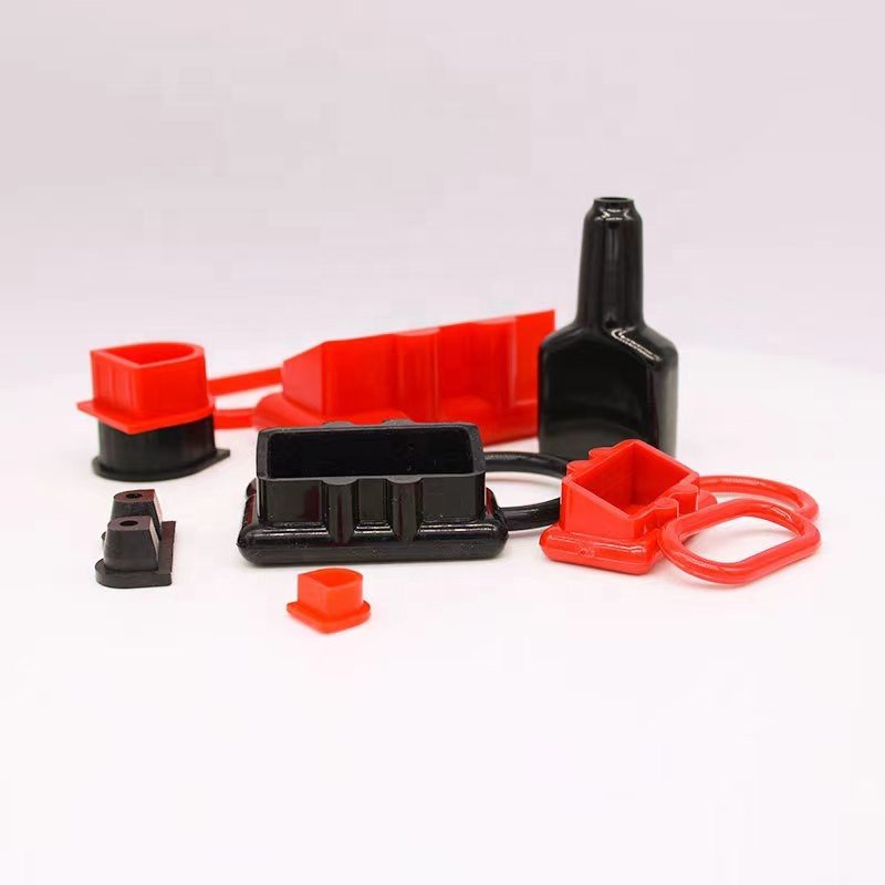 Andersons Plug Connector Black Red Protective Cover 50A 120A 175A 350A 600V Silicone Dust Cover Plug