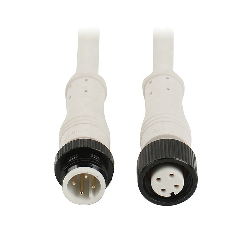 OEM IP67 IP68 male female amp 2 3 4 5 6 8 pin electric plug waterproof led lighting outdoor cable connector