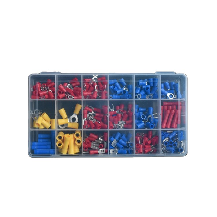 LEXT BV Series Red Blue Yellow Tube Wire Insulated Terminal Butt Connectors, Cable Connector Price Tube Connector