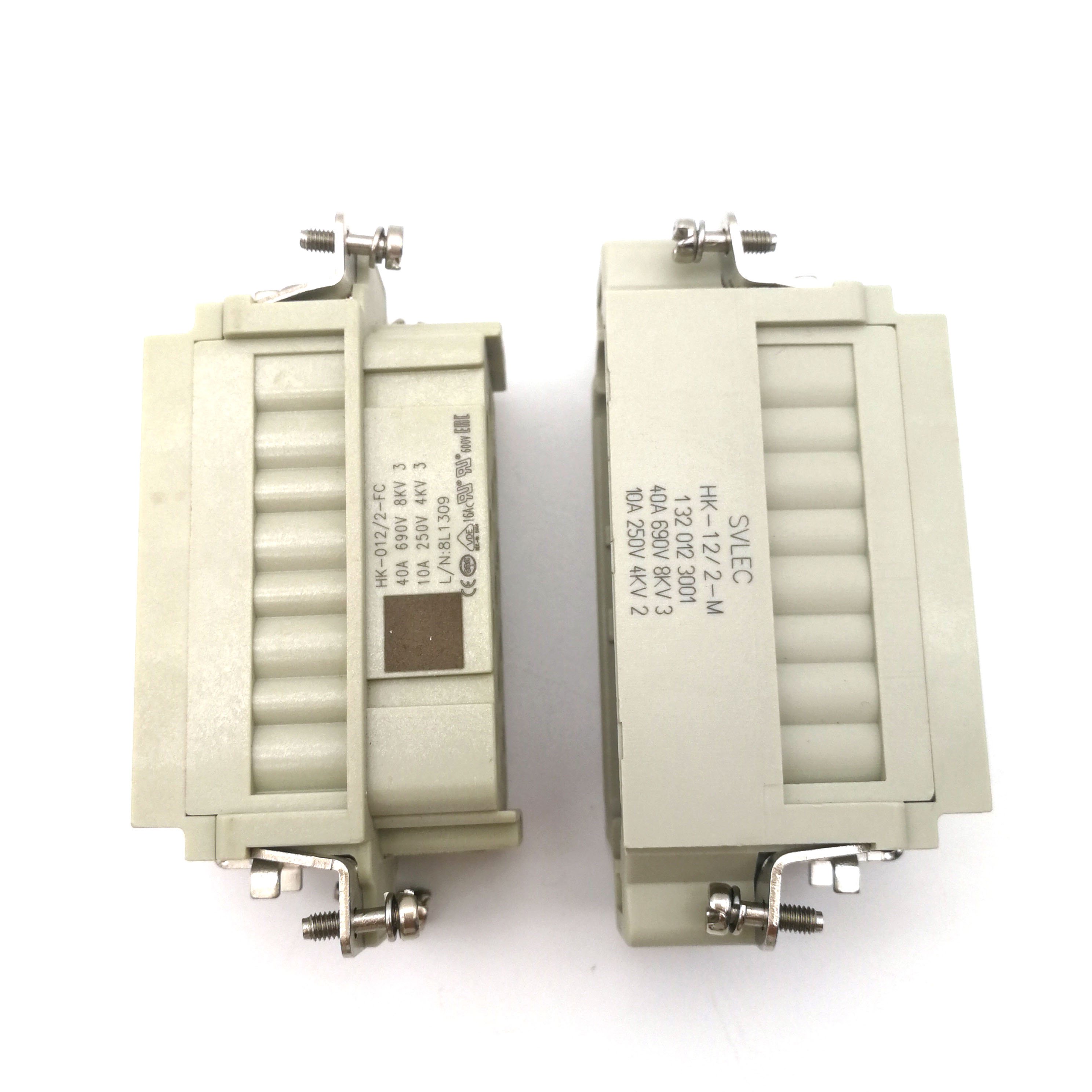 HA-004 M/F Insert Screw Industrial Modular Heavy Duty Connector