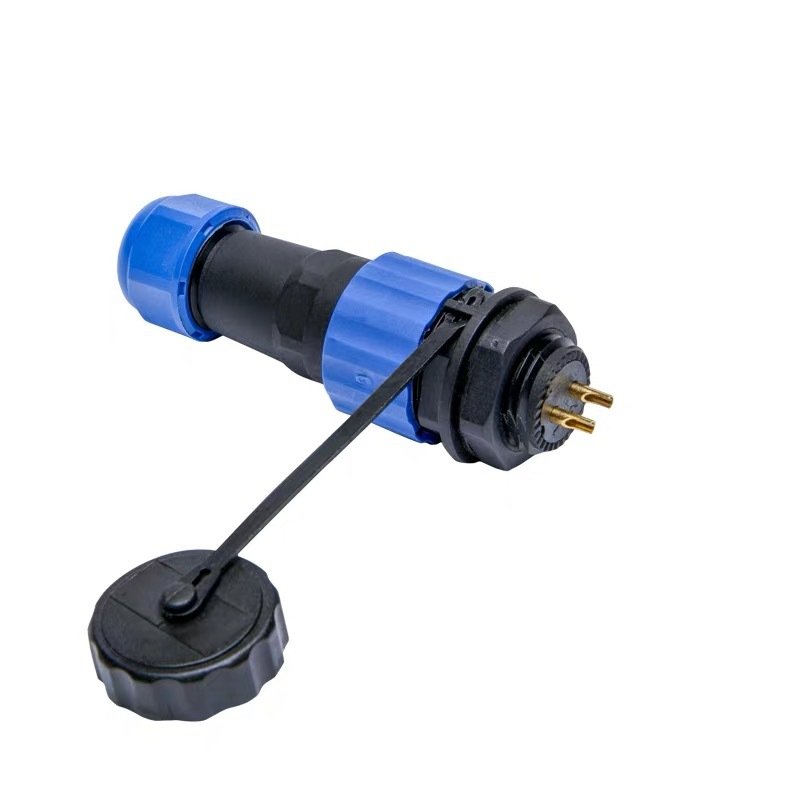 Electrical Aviation Plug Connector Circular Wire SP16 IP68 Cable Connector Plug SD16 Power Push Waterproof Connector
