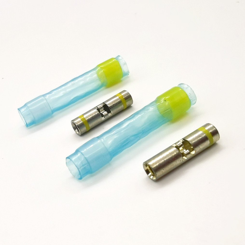 D-436 Miniseal Military Quality immersion Resistant Sealed In-line Heat Shrinkable Crimp Splice Heat Shrink Connector