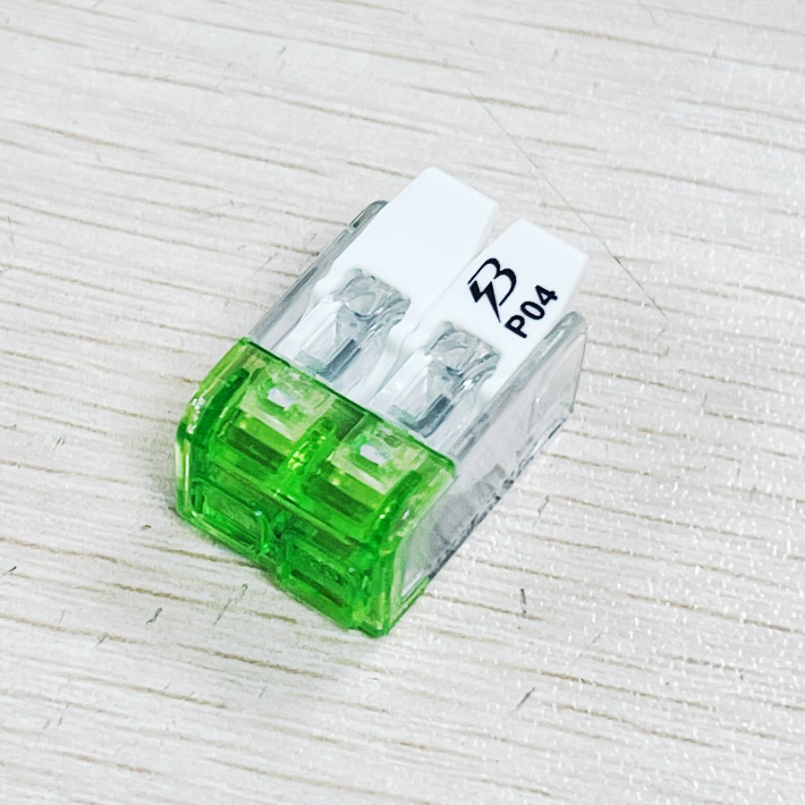 Original 2 Conductor Compact Splicing Connector with operating levers