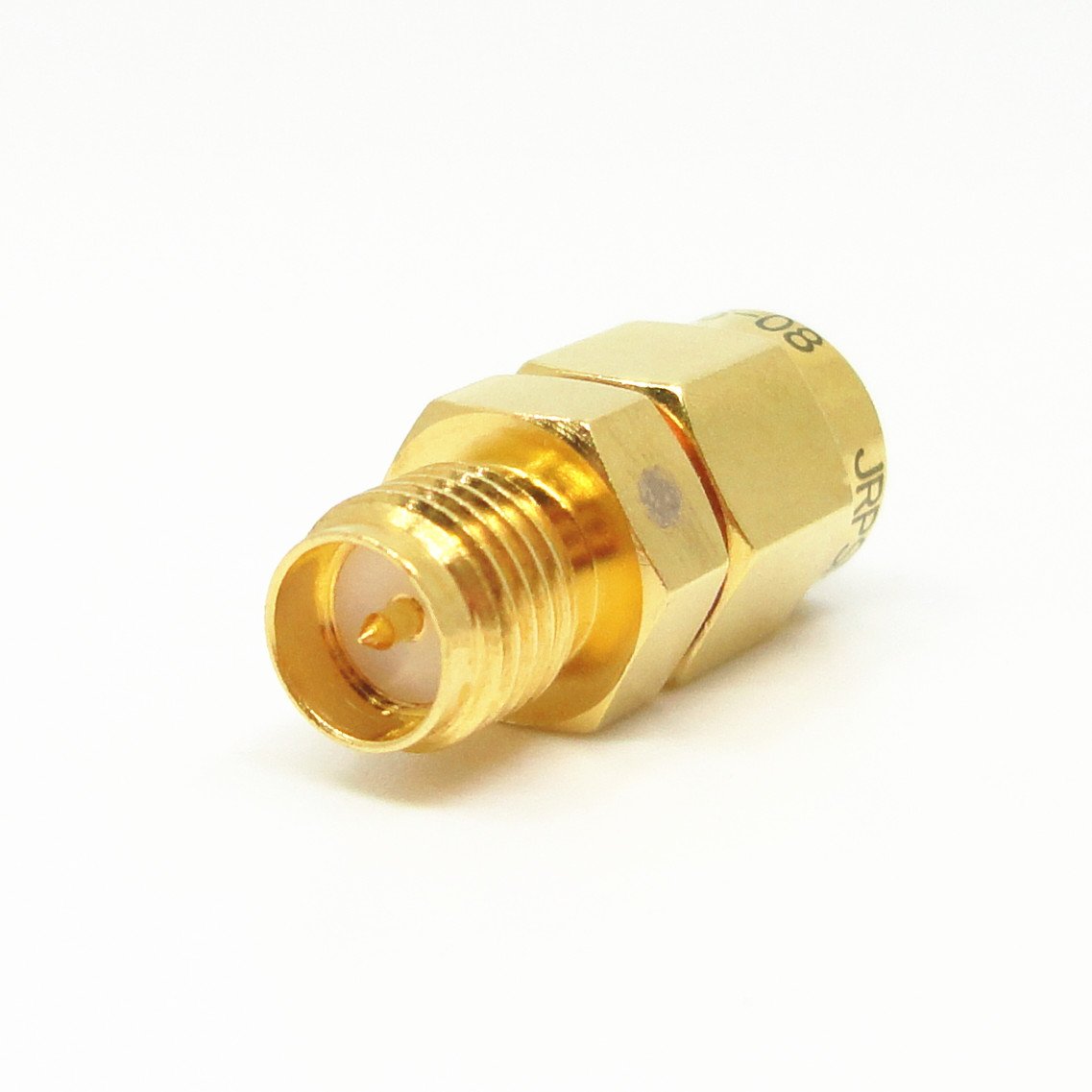Gold Plated RPSMA Male to SMA Male RF Coaxial Connector Adapter