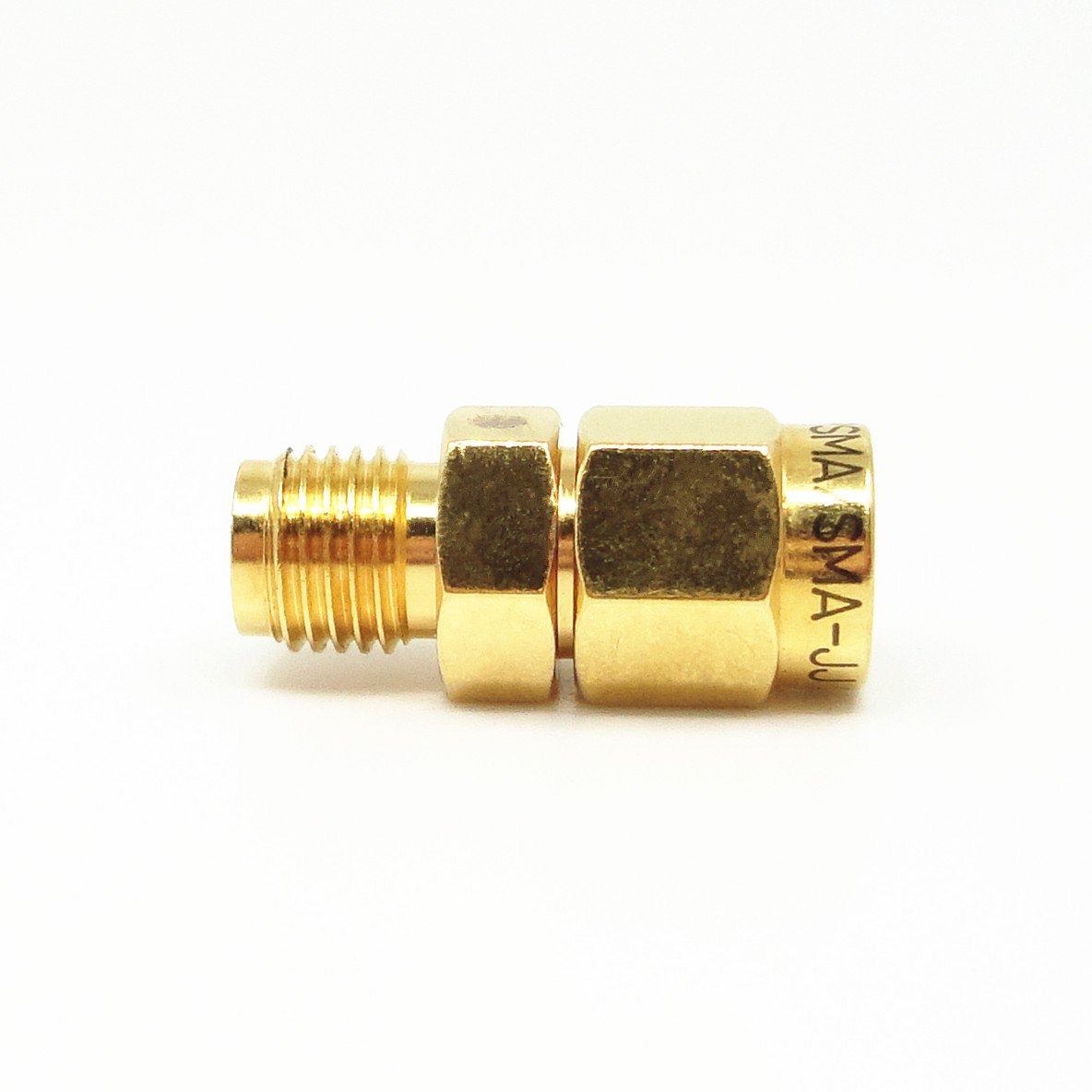 Gold Plated RPSMA Male to SMA Male RF Coaxial Connector Adapter