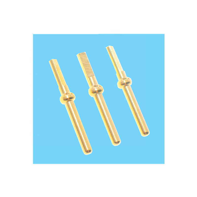 Customized Copper 2.3~2.35 Contact Pin Brass Pogo Pin electrical wire connector brass contact pin Terminal