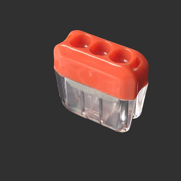 LT-33 Quick Wiring Multipurpose Terminal Block Circuit Inline Splicing Connector 1 in 2 Out