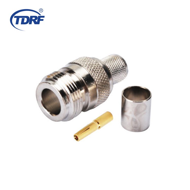 N type RF Coaxial female connector for RG58 RG8
