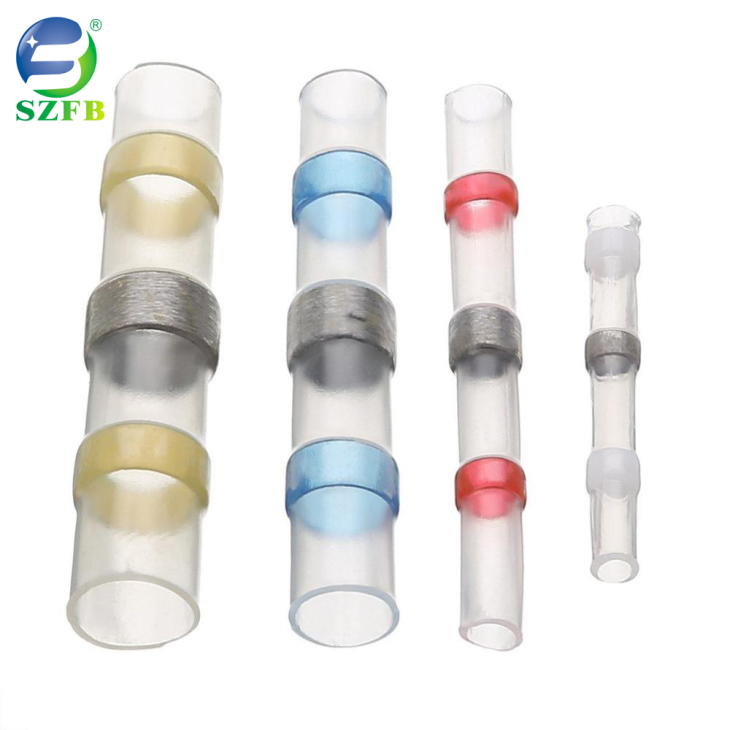 Wire Connector insulation Termination Heat Shrink Wire Butt Connector heat shrink tube ELECTRICAL WIRE TERMINALS connection