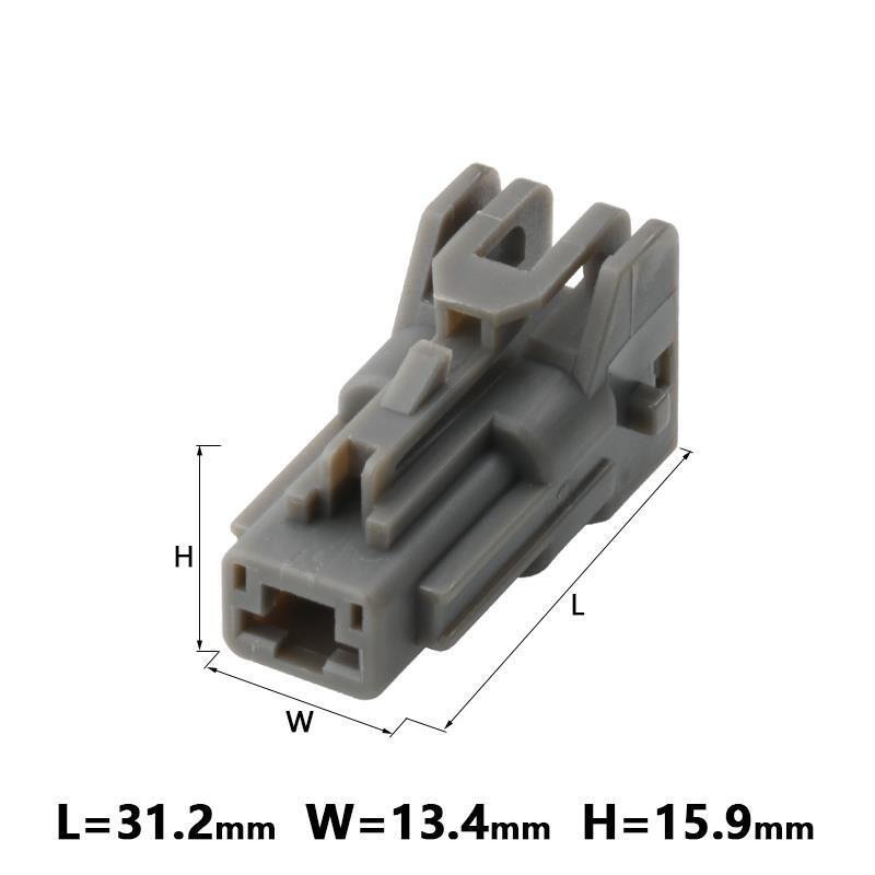1 Way Female and Male Sealed Automotive Headlight Connector 7123-6214-40 7222-6214-40 DJ7011Y-6.3-11/21