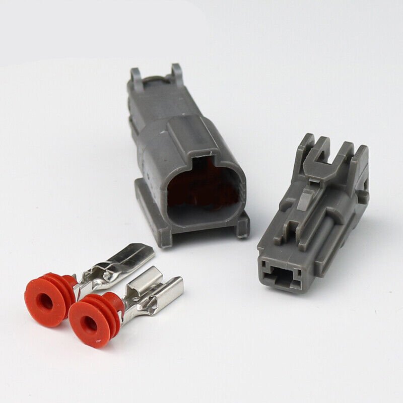 1 Way Female and Male Sealed Automotive Headlight Connector 7123-6214-40 7222-6214-40 DJ7011Y-6.3-11/21