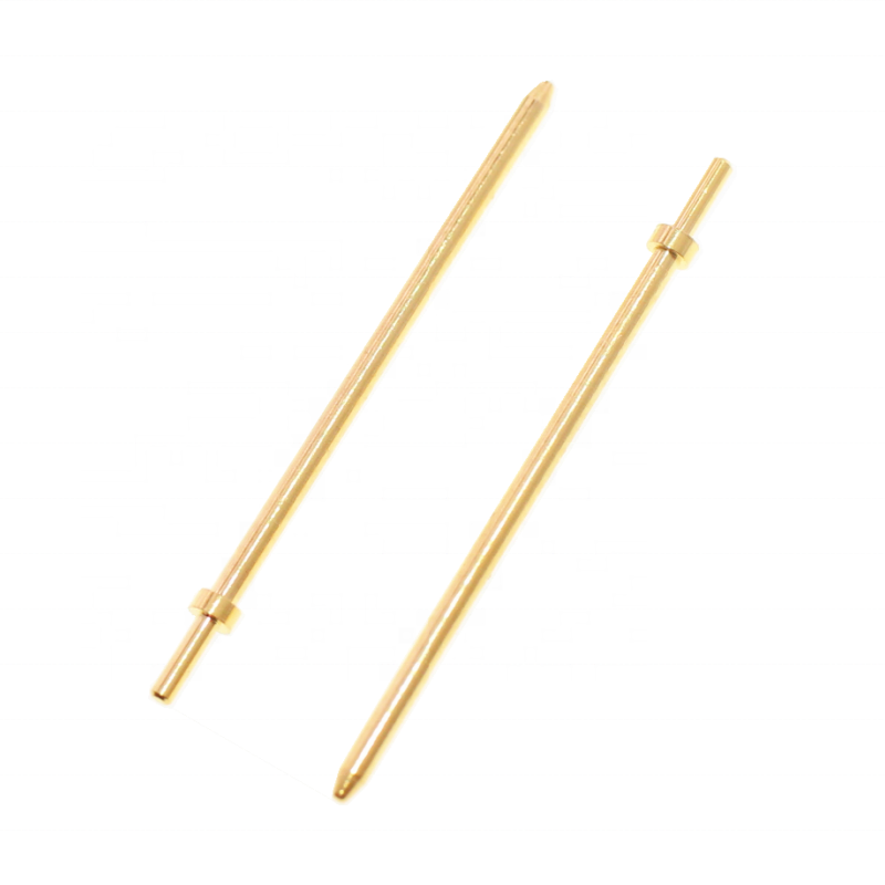 Can be customized 1.0 mm solid terminal pin connector pin bare terminal brass spring pin