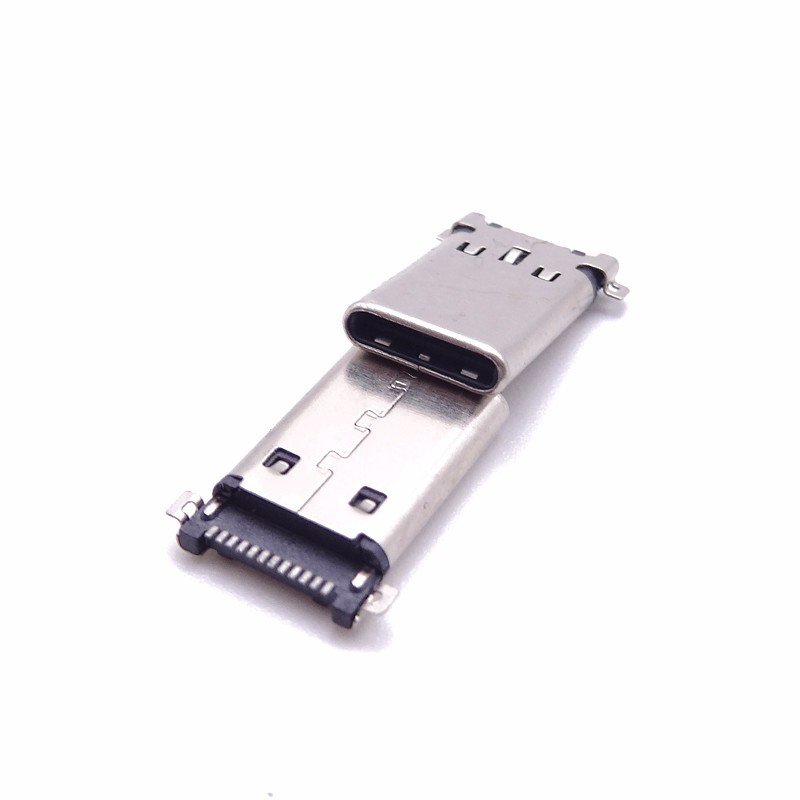 TYPE C Male 16 24 Pin USB 3.1 connector charging port socket