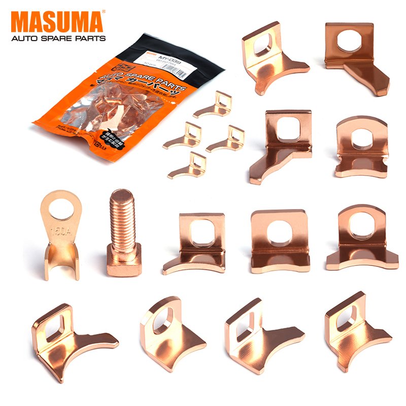 MY-033 MASUMA 10PCS Auto system Connectors Terminals Relay contact for starter