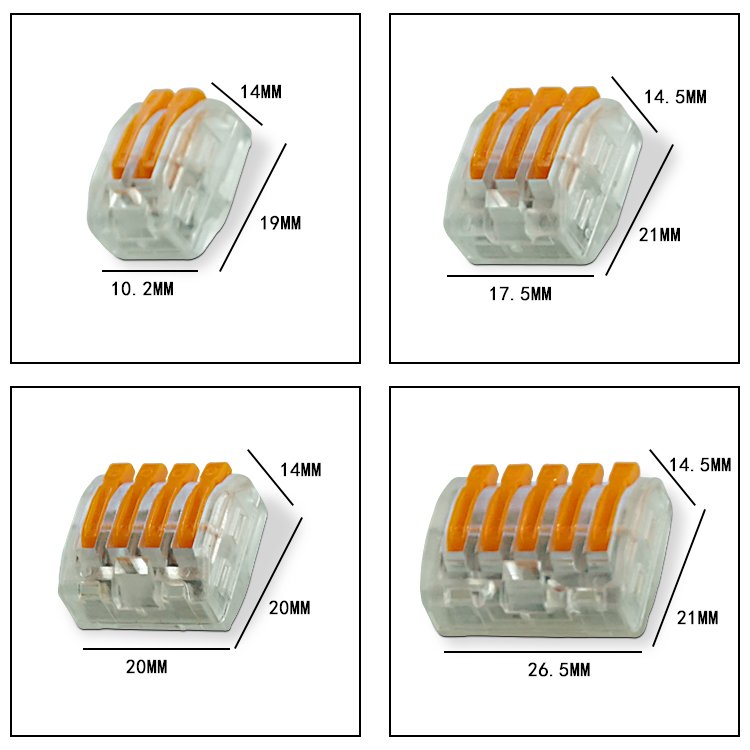Electrical Fast Compact Wire terminal Connector
