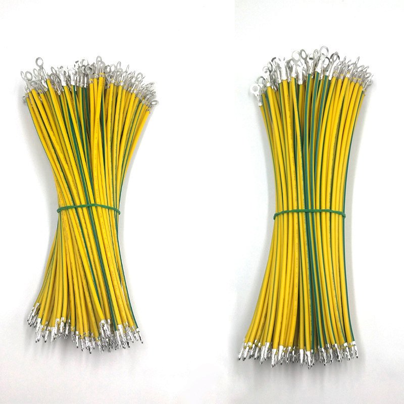 Custom UL1015 Insulated Connector Hookup Wire O-ring Ring Crimp Terminal Cable