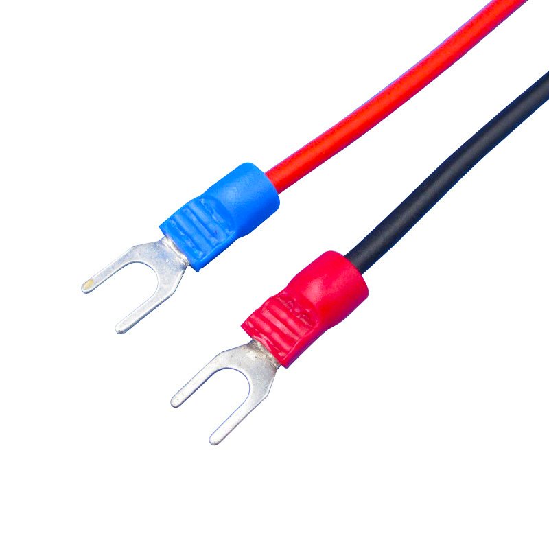 Custom UL1015 Insulated Connector Hookup Wire O-ring Ring Crimp Terminal Cable