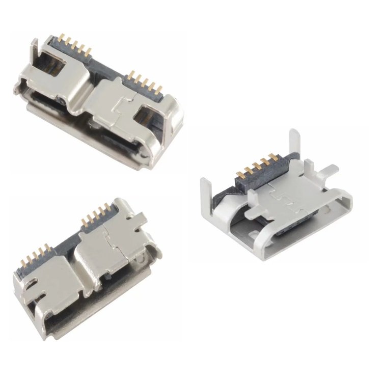 TYPE-C 6P female socket Charging special simple horizontal USB3.0 connector