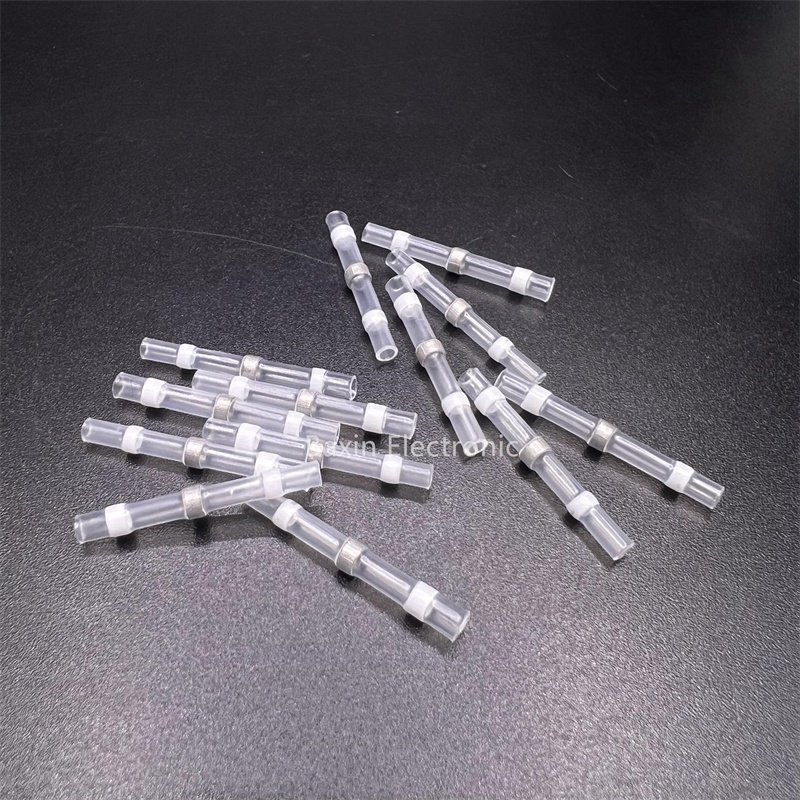 IP67 SST series waterproof insulated electrical wiring harness butt connectors middle heat shrink solder seal wire sleeve