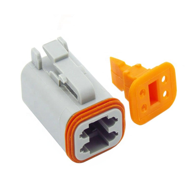 4 Pin DT04-4P DT06-4S Gray Housing Sealed DT Auto Connector