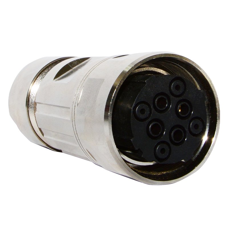 M40 4pin 6pin 8pin Large Current Straight Molded Male Female Ip67 Waterproof Circular Connector