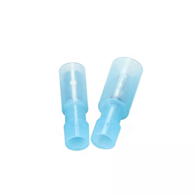 MRFNY2-156 Bullet Shaped Male Insulating Joint Wire Connector Electrical Crimp Terminal for 16-14 AWG Blue Reel Terminals