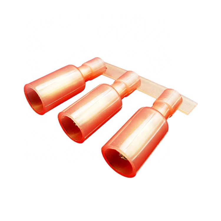 MRFNY2-156 Bullet Shaped Male Insulating Joint Wire Connector Electrical Crimp Terminal for 16-14 AWG Blue Reel Terminals