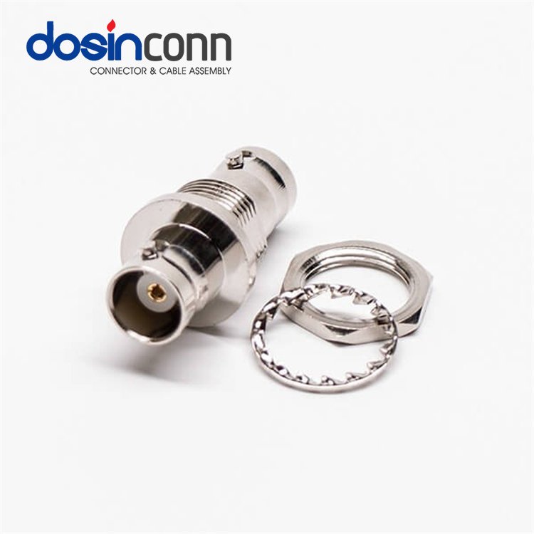 BNC Female Connector to BNC Female RF Adapter 75ohm 12G-SDI