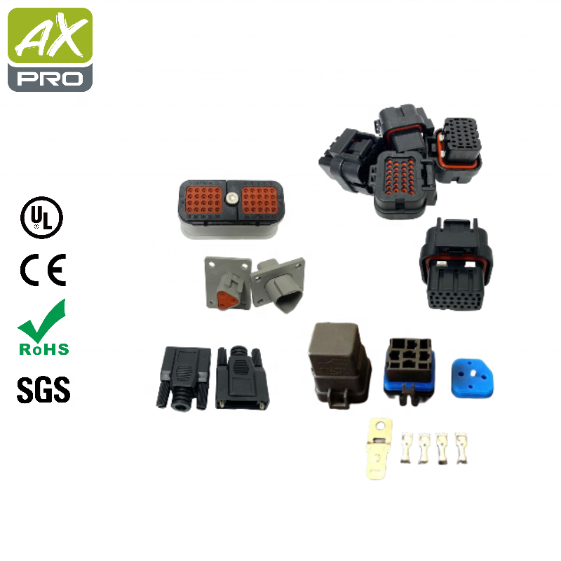 Delphi 15300027 Automotive Connector 2Pin Housing Waterproof Aptiv Wire Connector for Power System Automotive