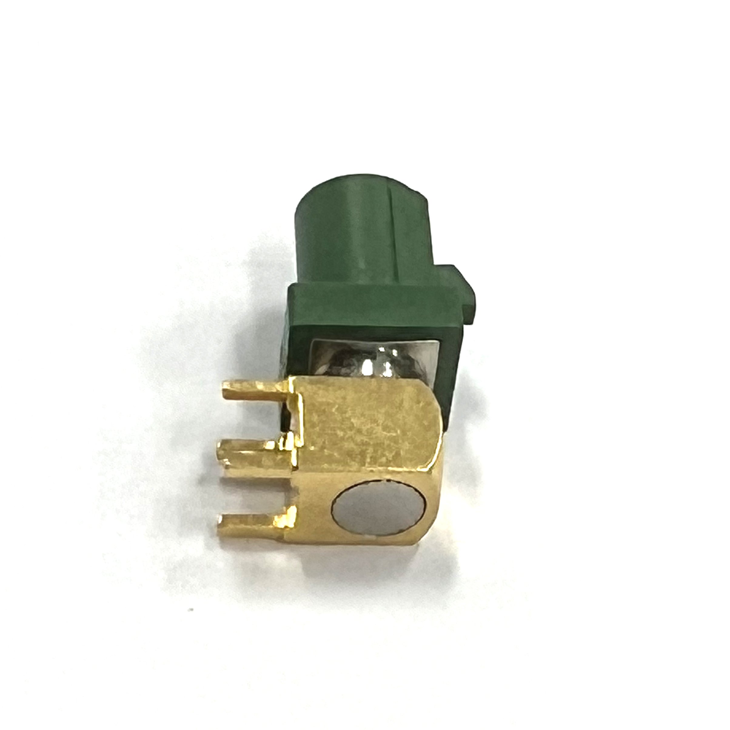Customized Automotive Waterproof Bulkhead Fakra Plug Right Angle Connector PCB Mount Through Hole Fakra Connector for GPS GSM