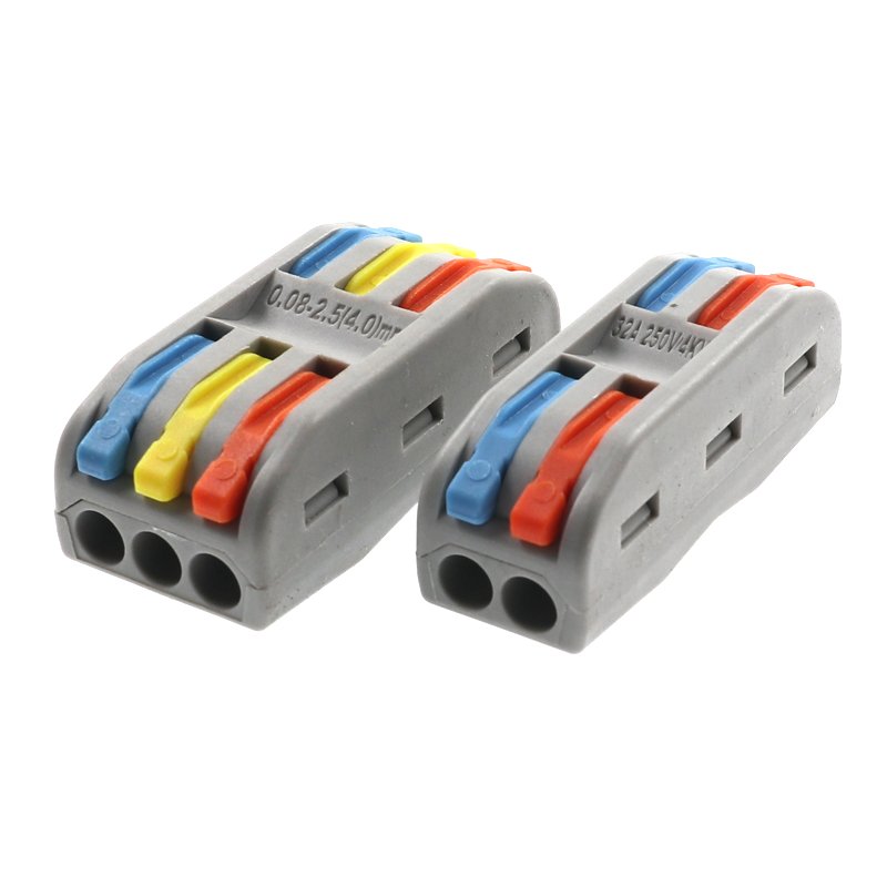 Push in Quick connect electrical terminals connector