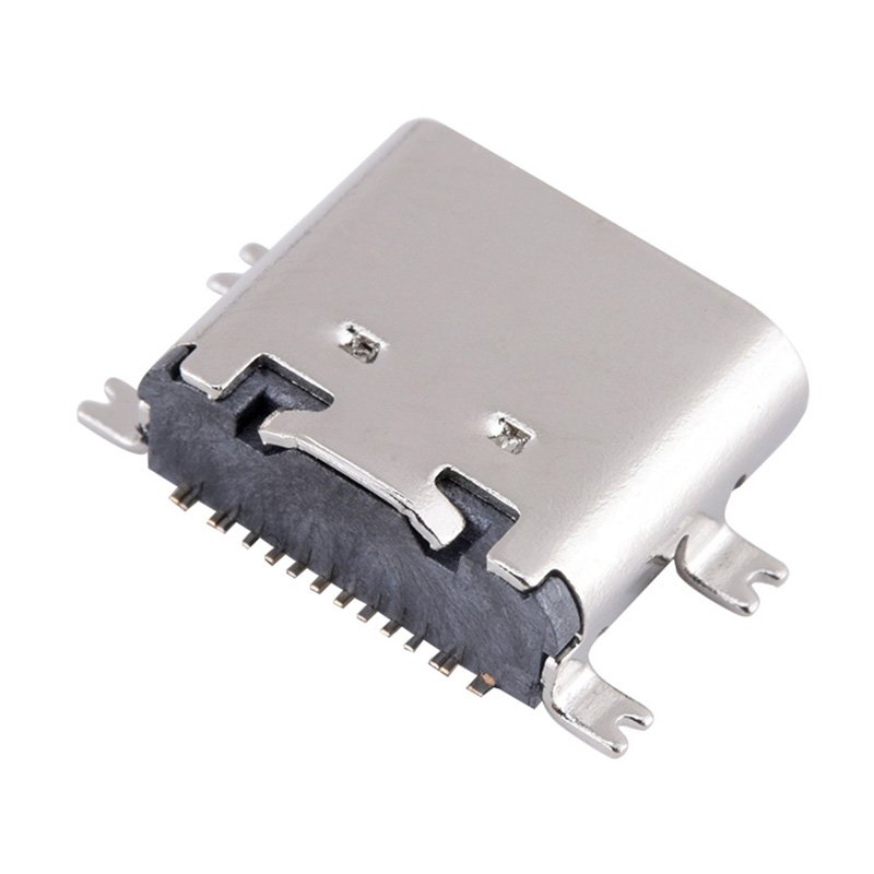 Usb Socket Connectors SMT 16 Pins Type-c Jack Usb C Type Data Connector