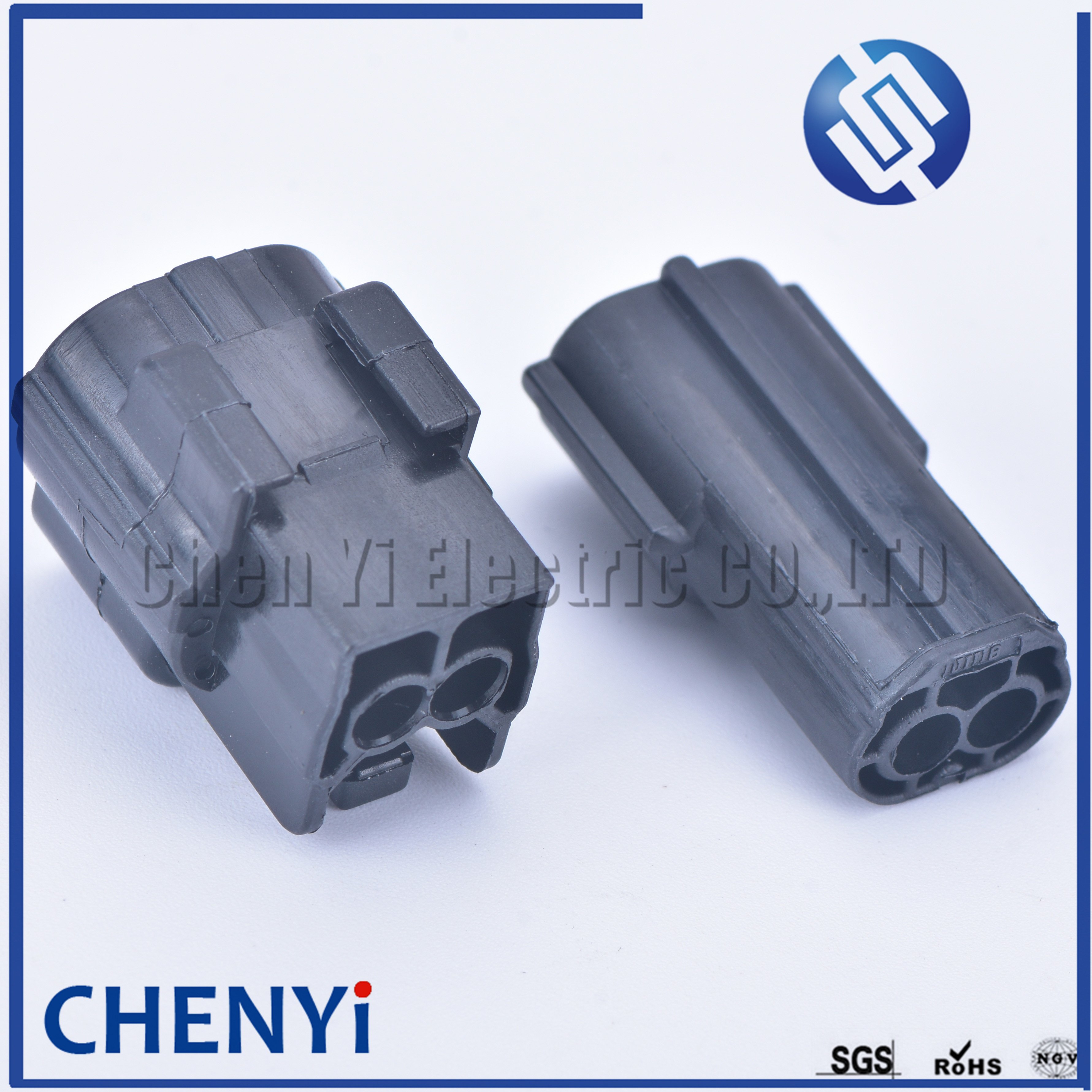 2 pin way male female waterproof wire connector auto electrical plug conector 174354-2 174352-2