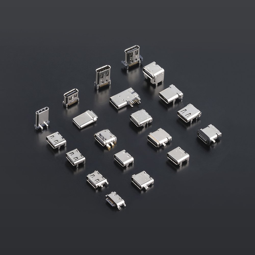 MUP factory price 16 Pin USB 2.0 Female type c Connector Vertical C type PCB solder USB-C connector for charging