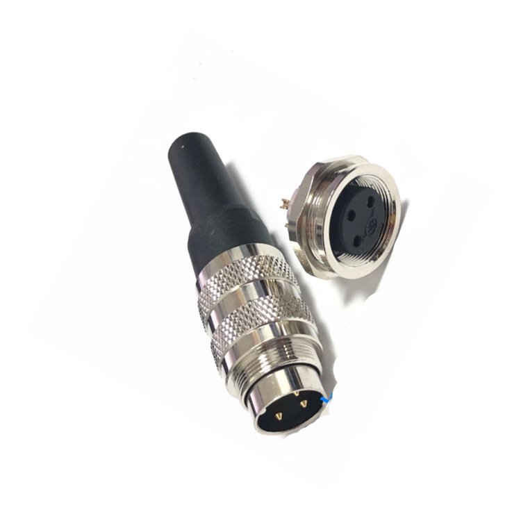 Amphenol Aisg M8 M12 USB Power Waterproof 4-5 Metal Screw Locking Binder Panel Mount C091J09 Circular M16 IP67 7-12Pin Power