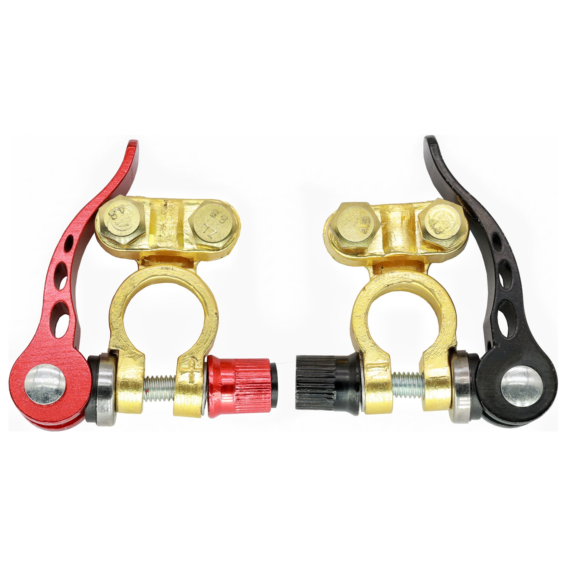 Car Battery Terminal Connector, Standard Size Positive Negative Battery terminals Quick Disconnect