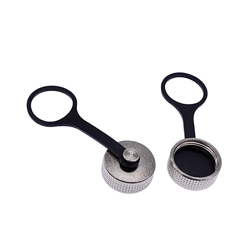 GX12 GX16 GX20 Aviation Connector Plug Cover Waterproof Dust Metal Cap Circular Connector Protective Sleeve New Customized