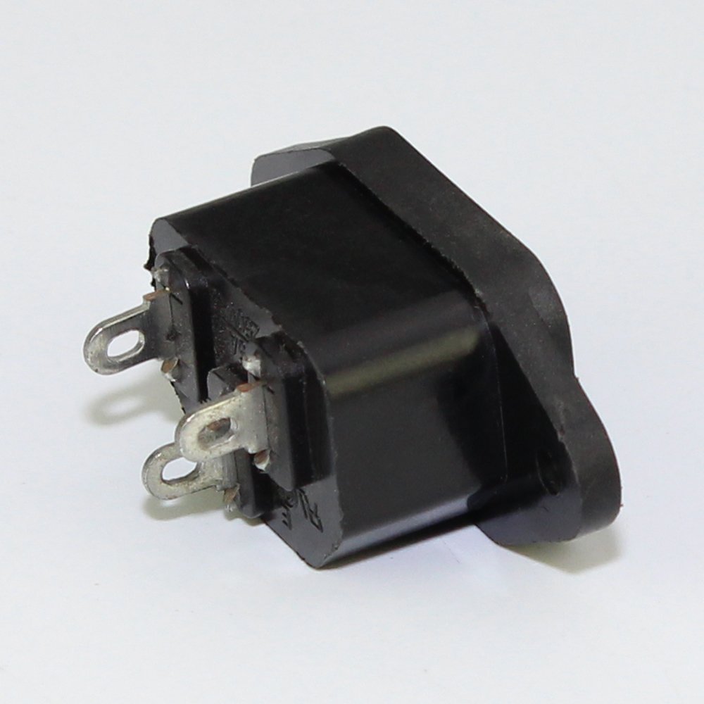 AC 250V 10A IEC 320 C14 Panel Mount Plug Adapter Power Connector Socket